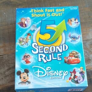 Disney Edition 5 Second Rule Game - Blue and Yellow